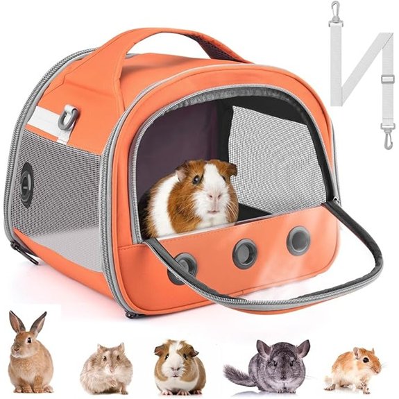 Bissap Guinea Pig Carrier Bag for Small Animals