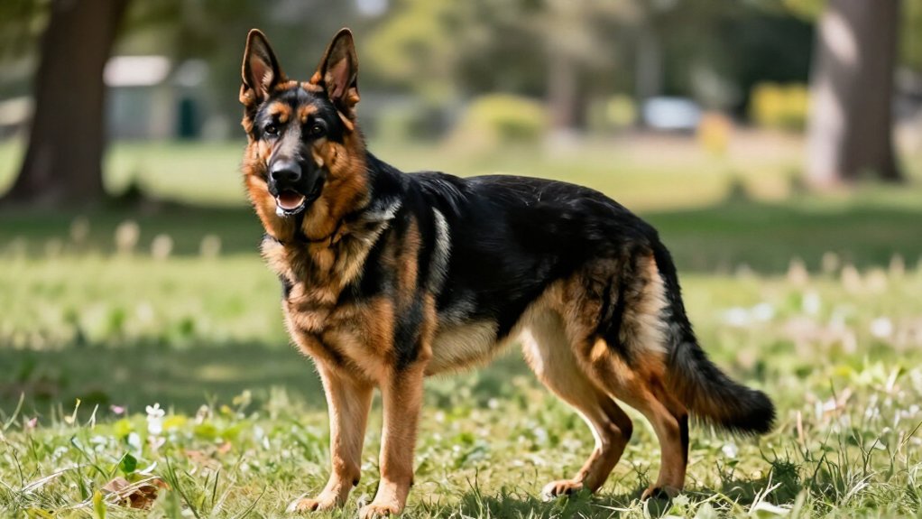 black and tan breed standard