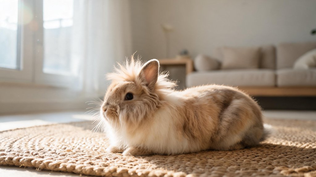 bold lionhead fluffy mane