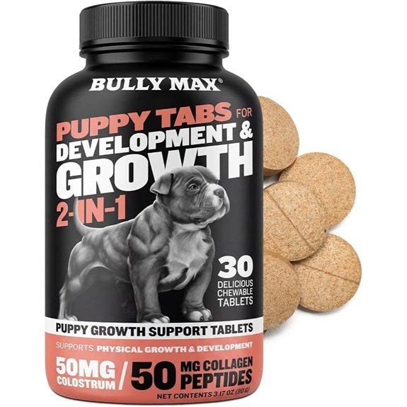 Bully Max Puppy Vitamins and Supplements for Growing Pups