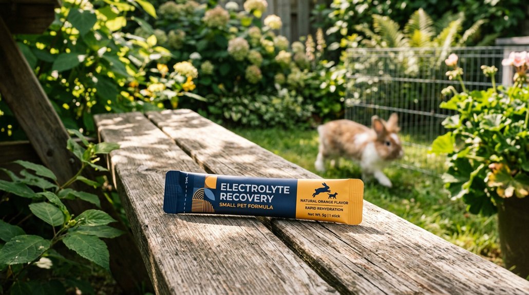 bunny electrolyte supplement selection