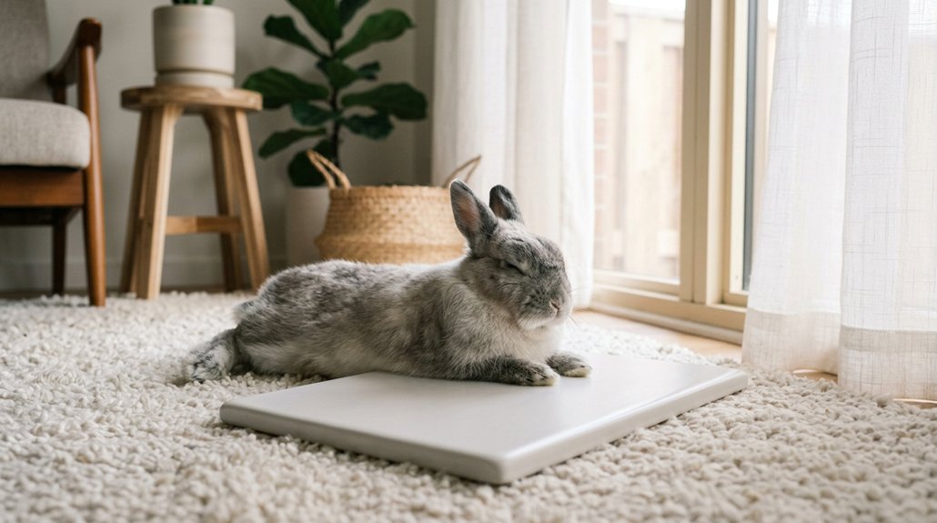 ceramic cooling tiles for rabbits