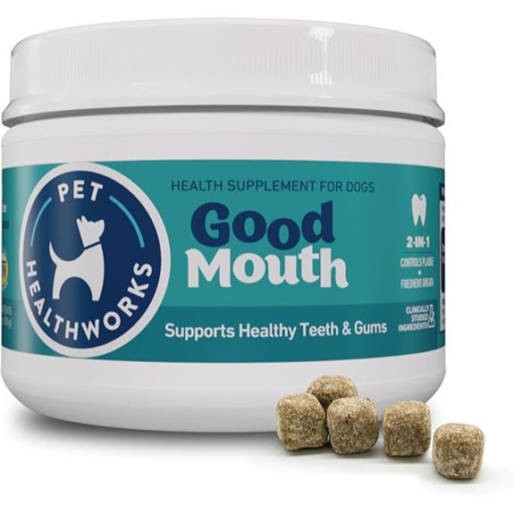 Good Mouth Dental Chews for Dogs Cheeseburger 60 Ct