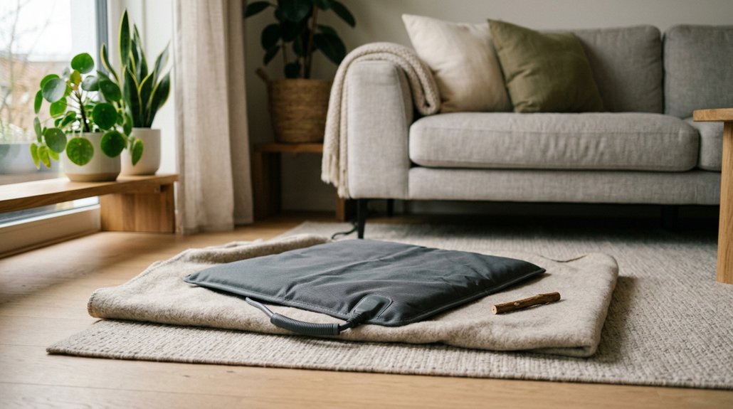 chew resistant heated pads for rabbits