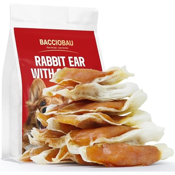 Chicken Jekry Dog Treats Rabbit Ears for Dogs 9.52OZ (270g)