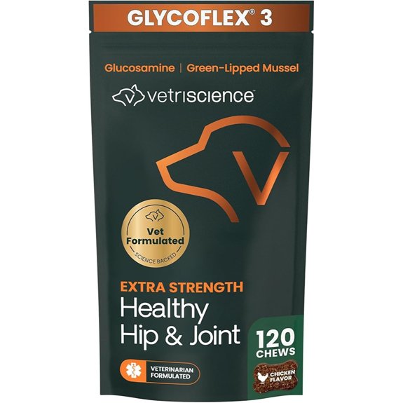 VetriScience Extra Strength Healthy Hip & Joint for Dogs Chicken 120ct