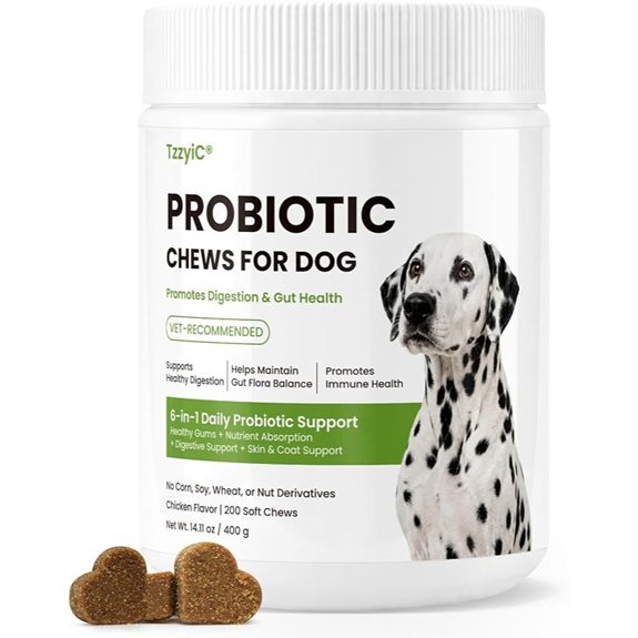 Probiotics for Dogs Gut Digestive Health Probiotic Chews 200 Ct Chicken