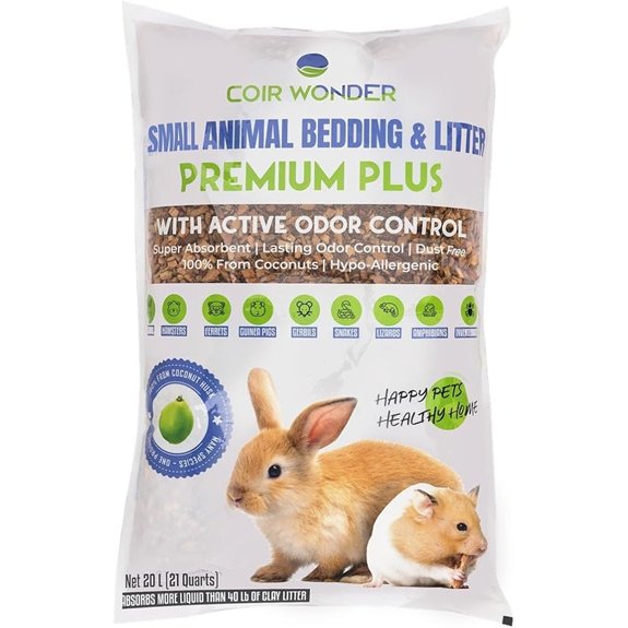 Coir Wonder Coco Chip Bedding for Small Animals