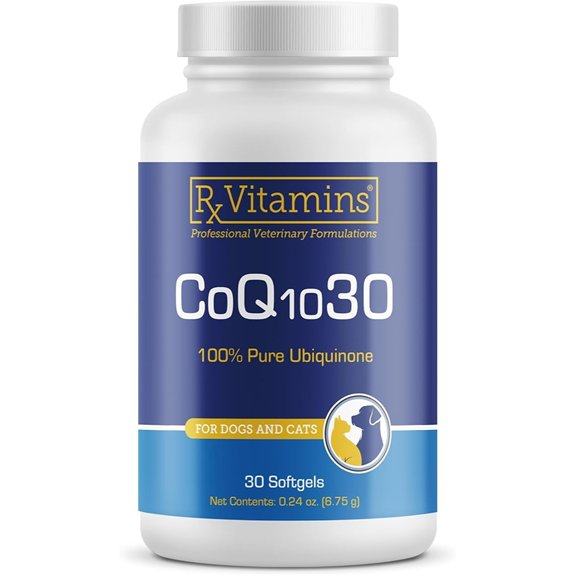 Rx Vitamins CoQ1030 - Coenzyme Q10 for Dogs & Cats - 30ct