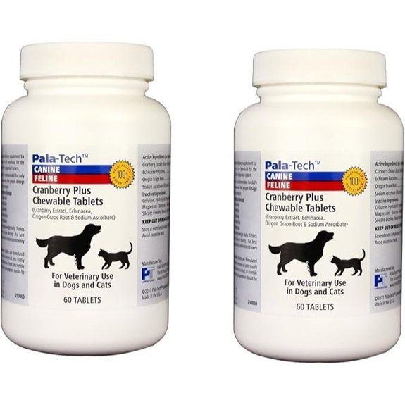 Cranberry Plus 60 Chewable Tablets for Dogs & Cats (Pack of 2)