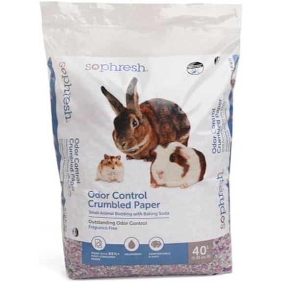 SO PHRESH by Petco Crumbled Paper Confetti Small Animal Bedding 40 Liter