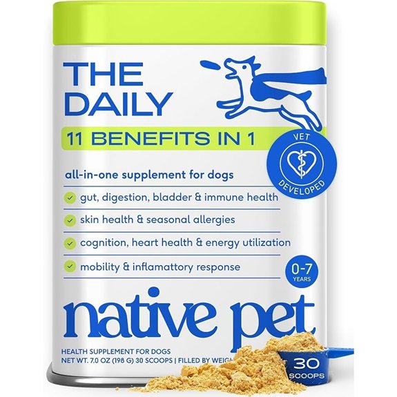 Native Pet The Daily Dog Vitamins and Supplements - Multivitamin for Dogs