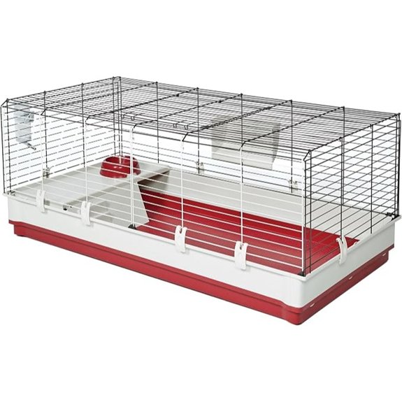 Midwest Homes for Pets Deluxe Rabbit & Guinea Pig Cage