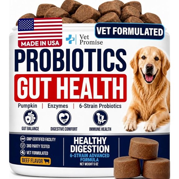 Probiotics for Dogs - Dog Probiotics with Digestive Enzymes Soft Chews