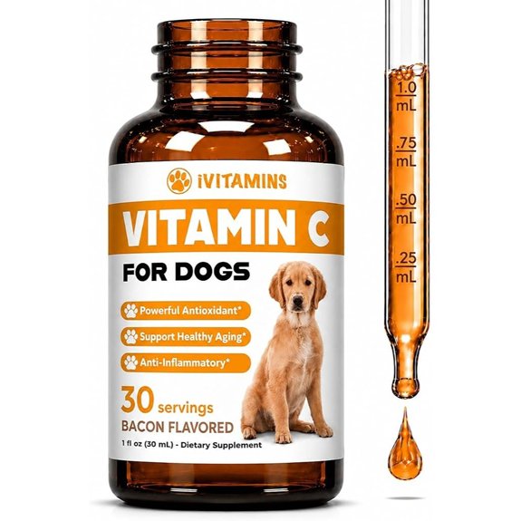 Vitamin C for Dogs Immune Support Booster Liquid