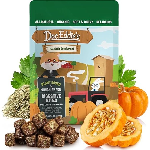 DOC EDDIE'S Digestive Bites Small Animal Treats with Probiotics