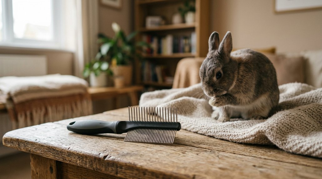 effective rabbit hair buster comb