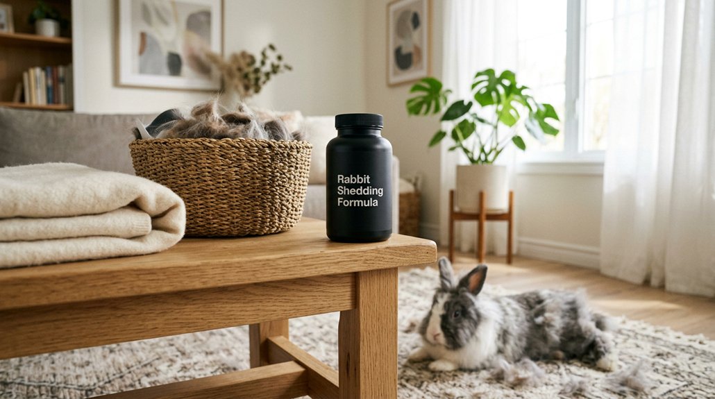 effective supplements for rabbit fur