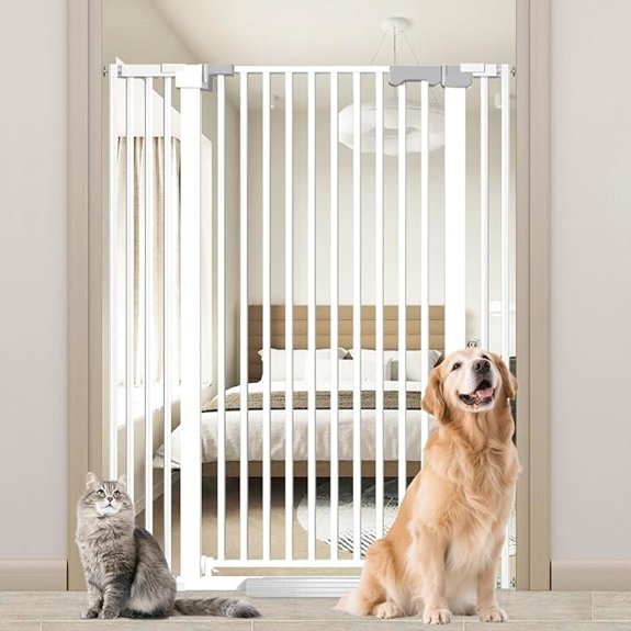 Extra Tall Cat Gate for 30-40.9 Inch Doorways