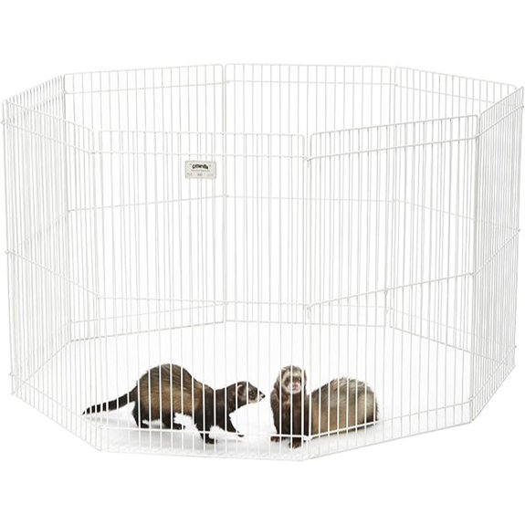 MidWest Homes for Pets 100-29 Ferret Nation Small Animal Exercise Pen