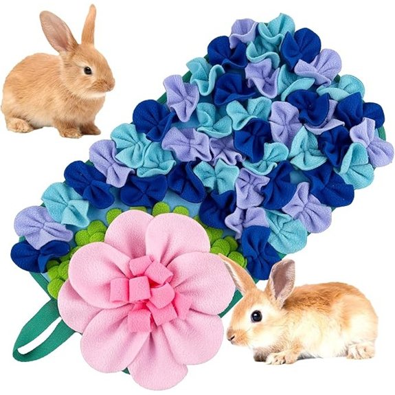Small Animals Foraging Mat for Rabbits Hamsters Guinea Pigs
