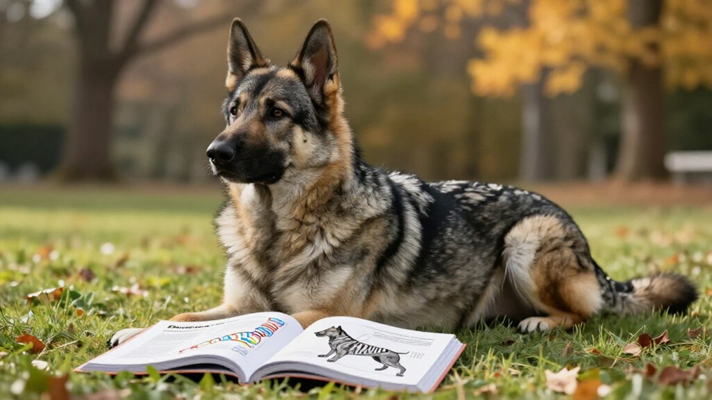genes controlling sable pattern