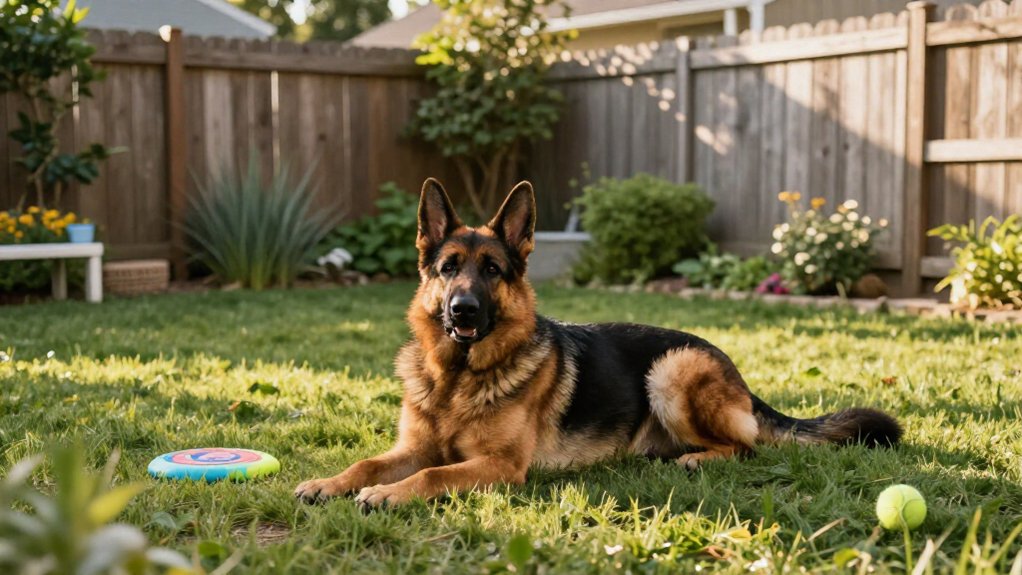 german shepherd exercise and training