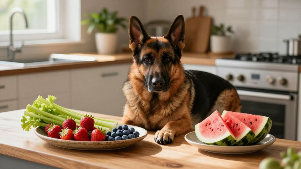 german shepherd safe toxic foods