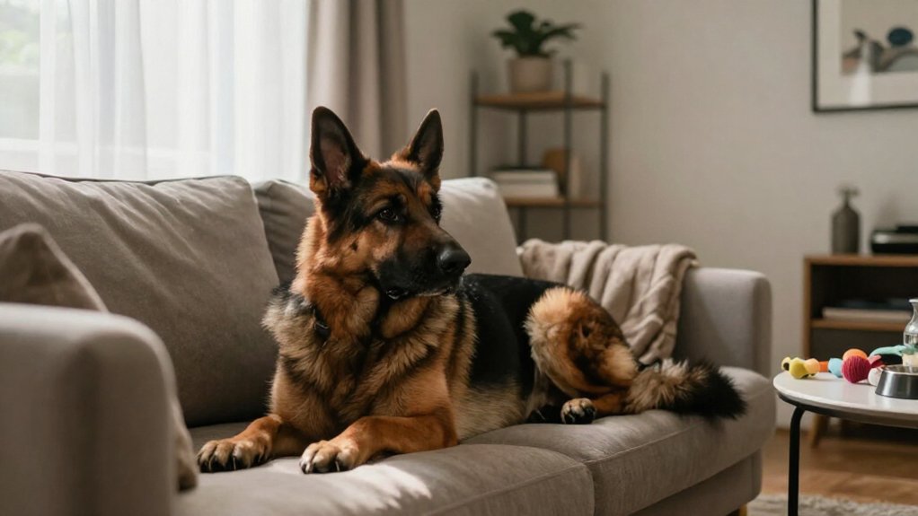 german shepherd separation anxiety help