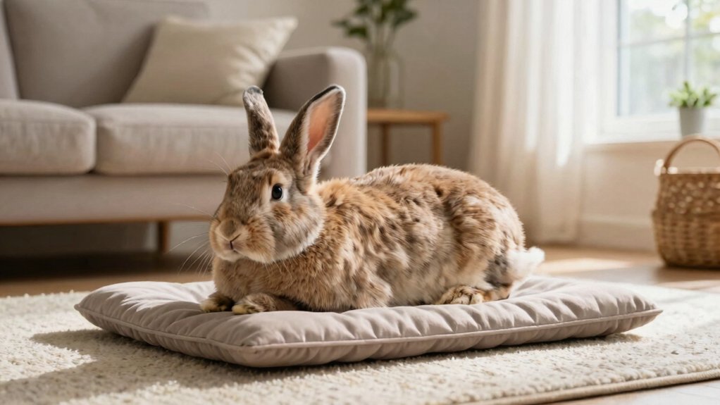 giant rabbit footpad health