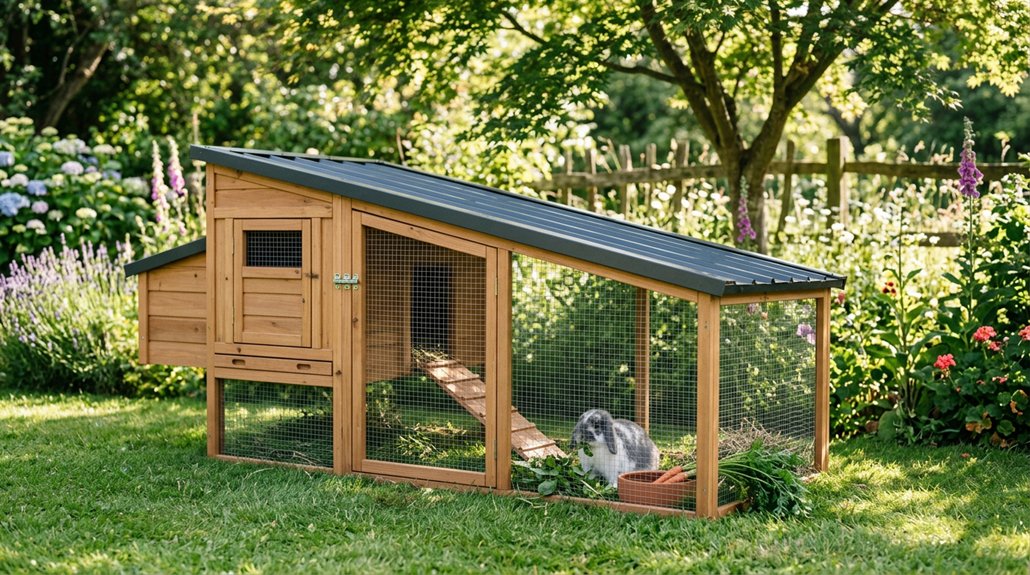 healthy happy rabbit hutches