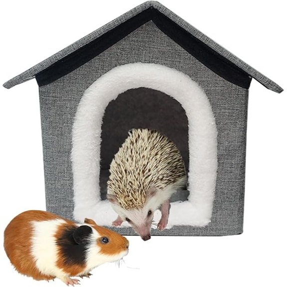 YOGURTCK Hedgehog Guinea Pig Hamster Cave Bed