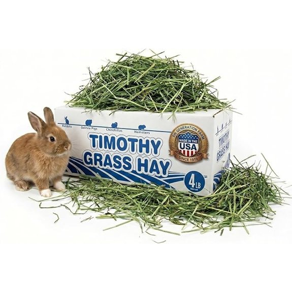 High Desert 2nd Cutting Timothy Hay for Rabbits Guinea Pigs 4 lb