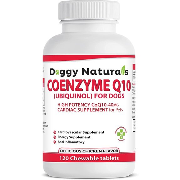 Coenzyme Q10 High Potency CoQ10 for Dogs