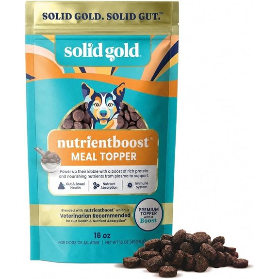 Solid Gold High Protein Dog Food Topper & Treats Picky Eaters 1lb