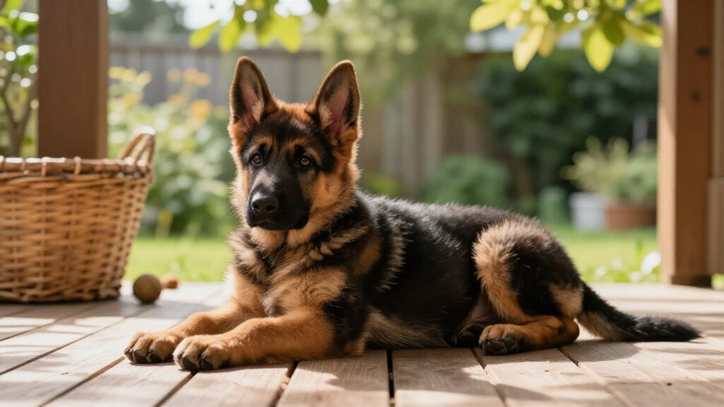 identify purebred healthy shepherd