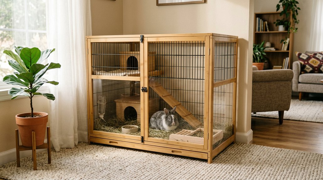 indoor rabbit cage joy