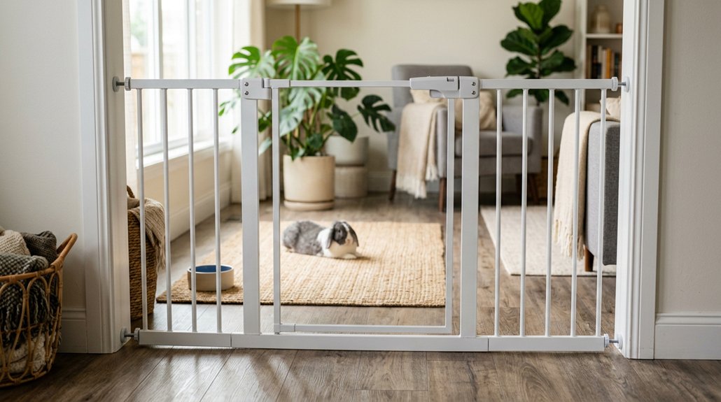 jump proof chew proof rabbit gates