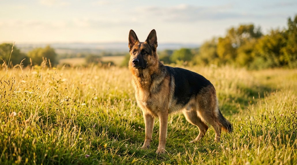 large energetic caring dog