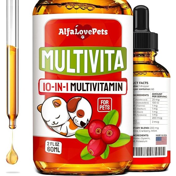 Liquid Multivitamin for Dogs and Cats