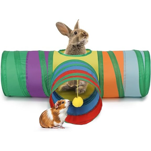 Mechpia Rabbit Toys and Hideout Tunnel