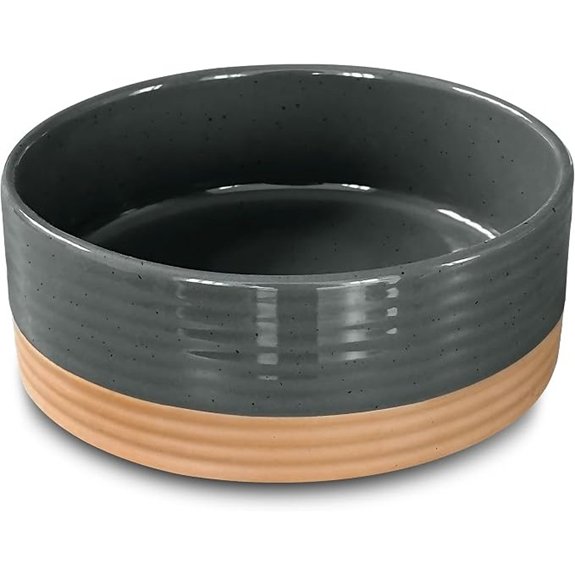 Mora Ceramic Small Pet Bowl for Dogs and Cats