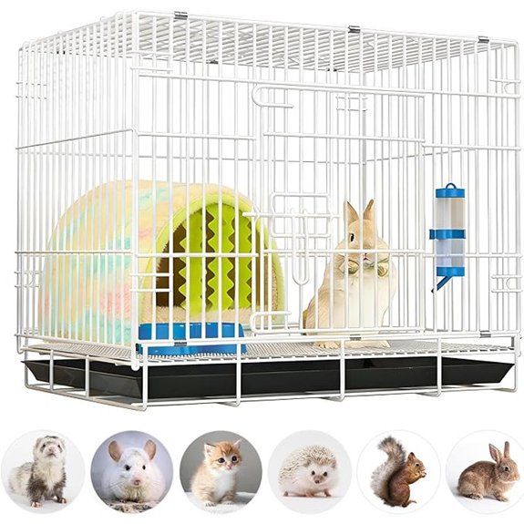 Small Animal Cage for Hamsters Guinea Pigs and More