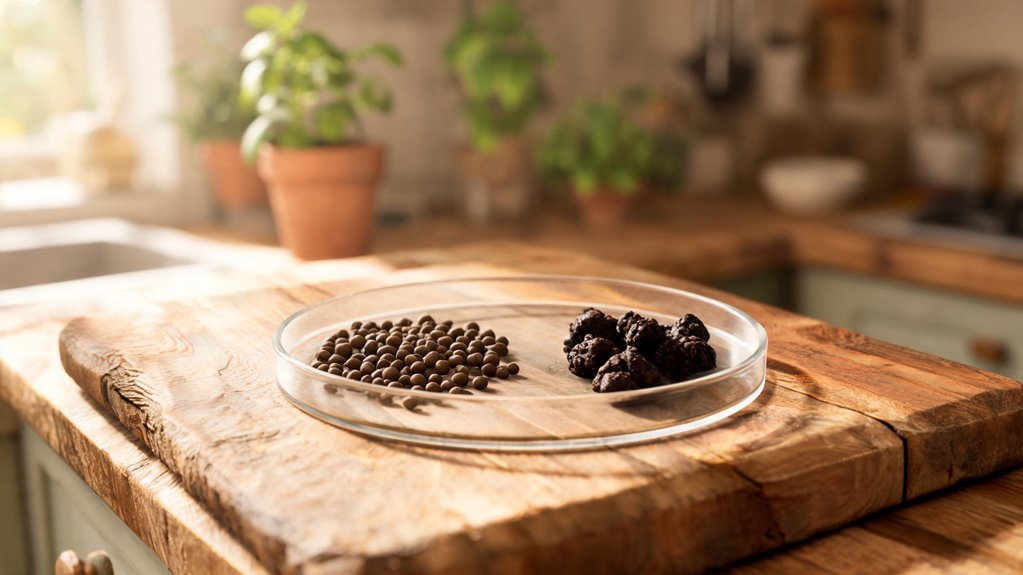 mushy cecotropes with mucus