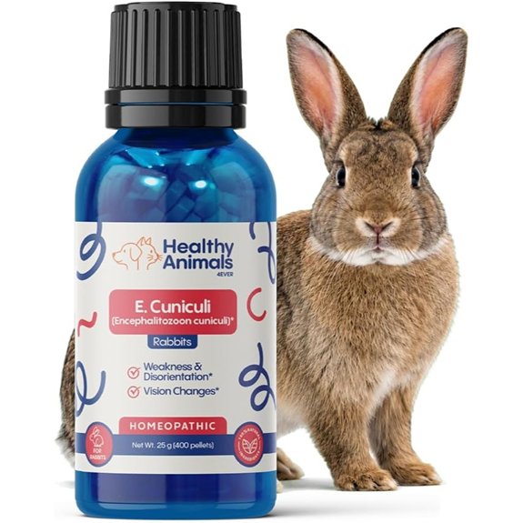 HealthyAnimals4Ever Rabbit E. Cuniculi Infection Treatment - Natural 25g