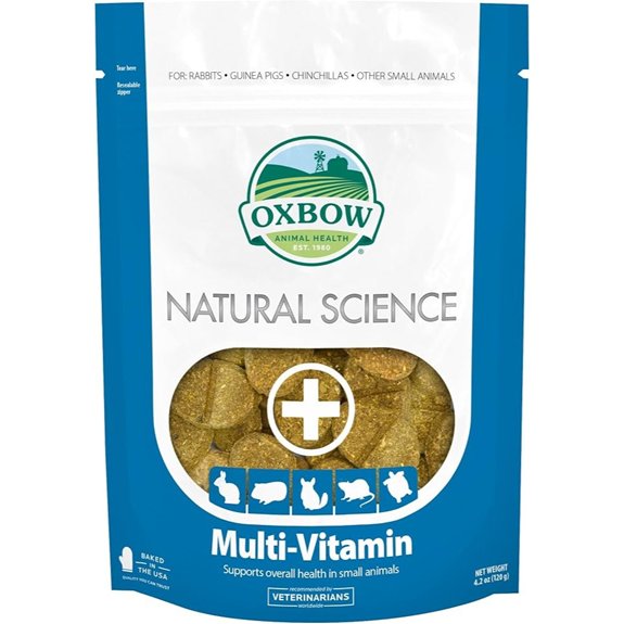 Oxbow Natural Science Multi-Vitamin for Rabbits & Guinea Pigs USA 4.2 oz