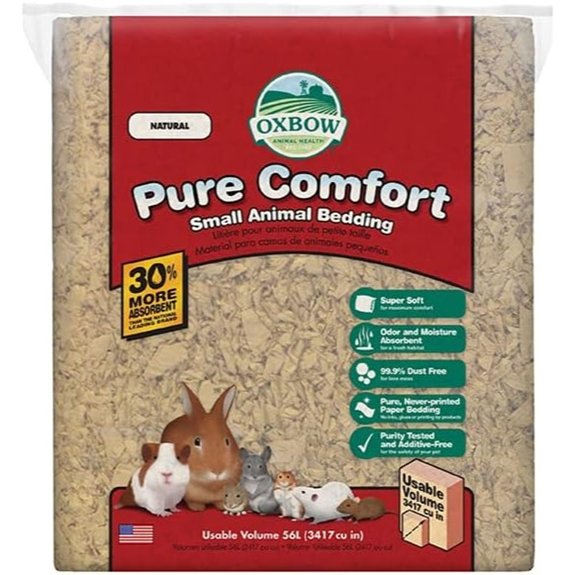 Oxbow Small Animal Bedding Hamster Guinea Pig Rabbit Natural USA 56 L