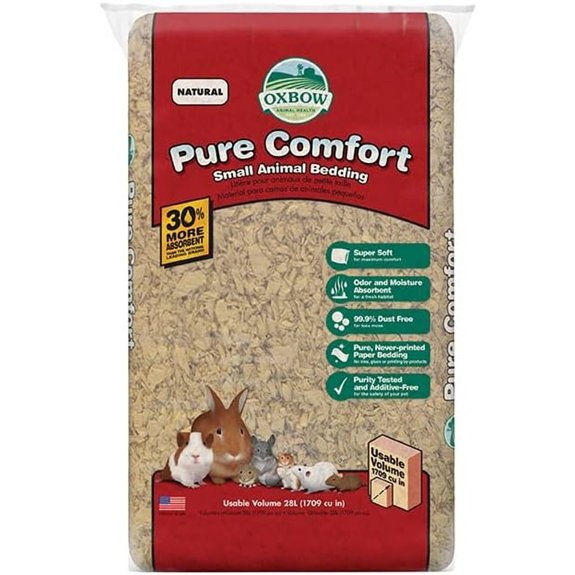 Oxbow Small Animal Bedding Hamster Guinea Pig Rabbit Natural USA 28 L