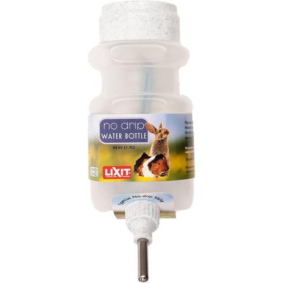 Lixit Top Fill No Drip Water Bottles for Small Animals