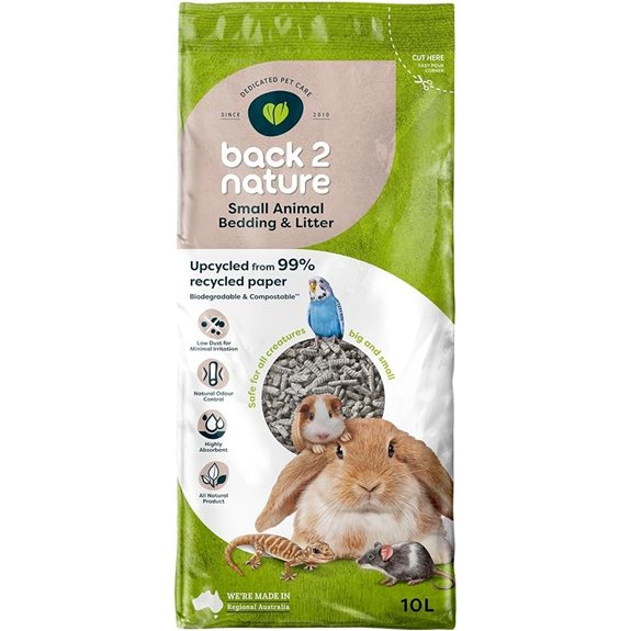 Back2Nature Small Animal Bedding (10L) - Non-Toxic Recycled Paper
